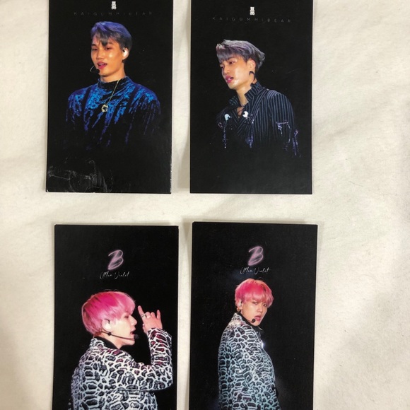 Other - Kai and Baekhyun Photocards